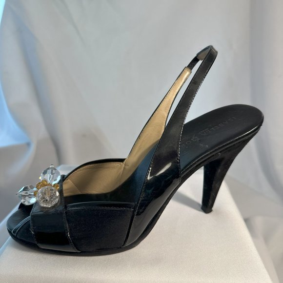 Isabella Fiore slingback heel with crystal embellishment - Picture 2 of 6